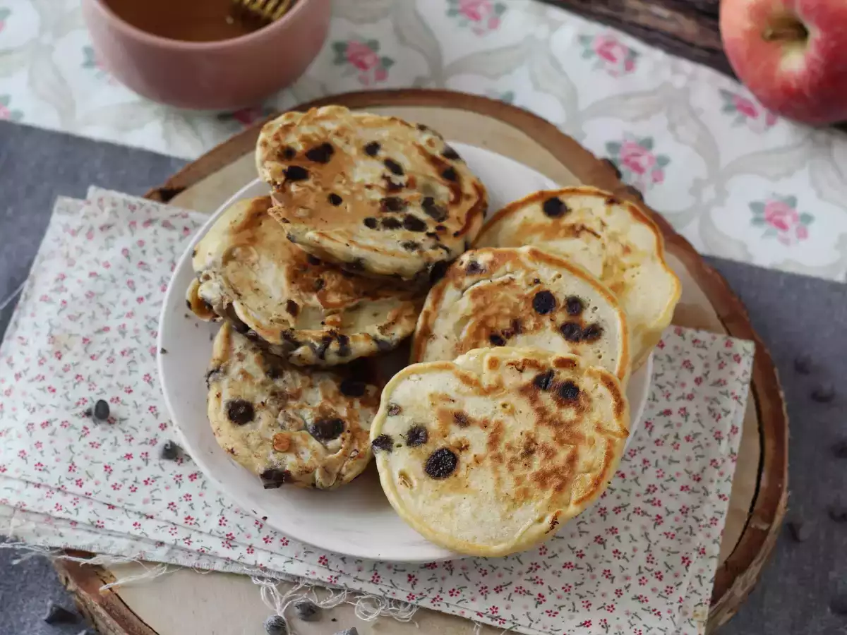 Apfelpfannkuchen ohne Zuckerzusatz - foto 2