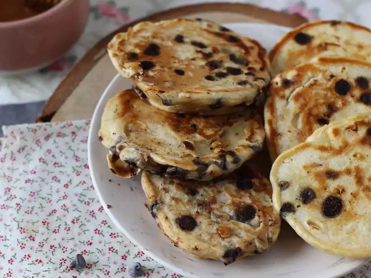 Apfelpfannkuchen ohne Zuckerzusatz - foto 3