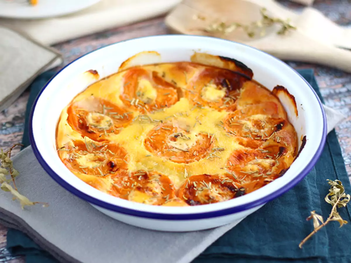 Aprikosengratin mit Kokosmilch - foto 2