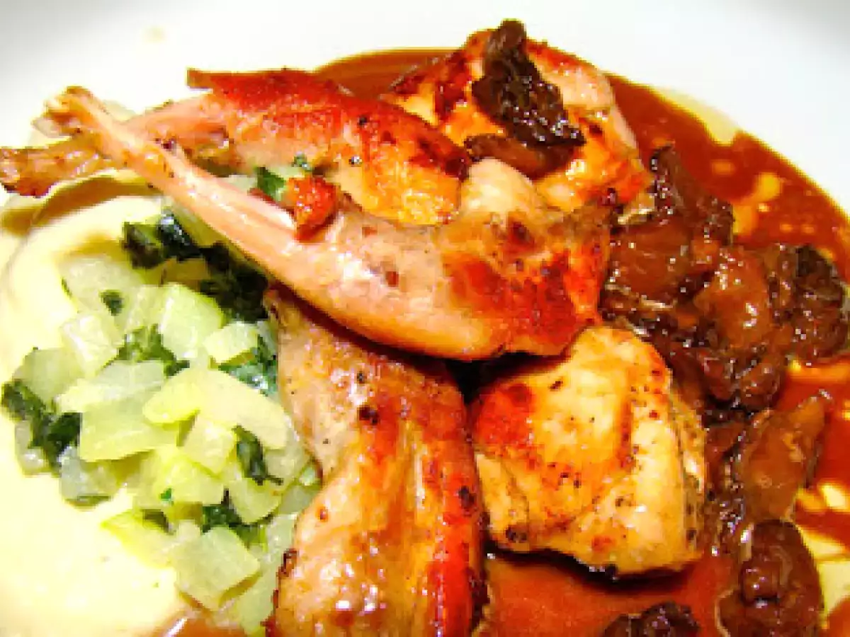 Armer Kohlrabi trifft edle Genossen