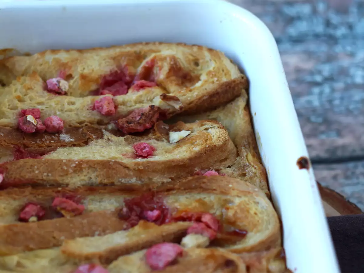 Armer Ritter aus dem Ofen mit rosa Pralinen – ein unwiderstehliches Rezept - foto 3