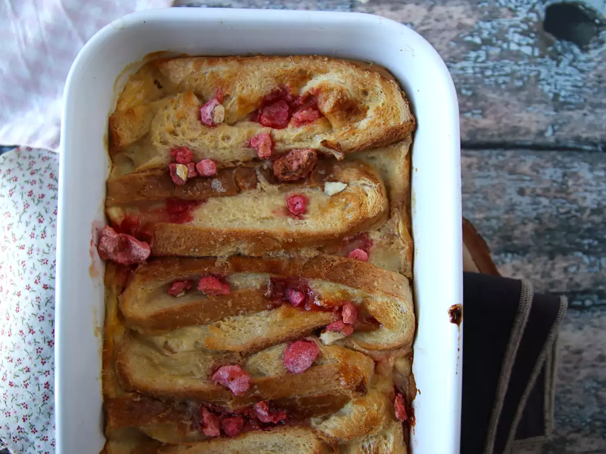 Armer Ritter aus dem Ofen mit rosa Pralinen – ein unwiderstehliches Rezept - foto 4