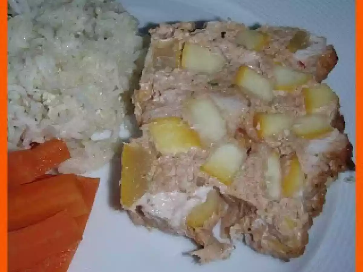 Asiatisch gewürzter Zucchetti-Poulet-Fleischkäse
