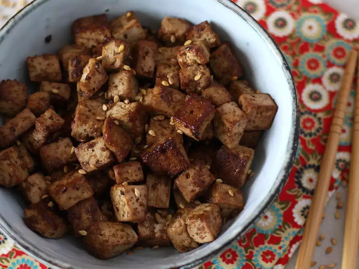 Asiatisch marinierter Tofu (ja, danach werden Sie Tofu lieben!) - foto 2