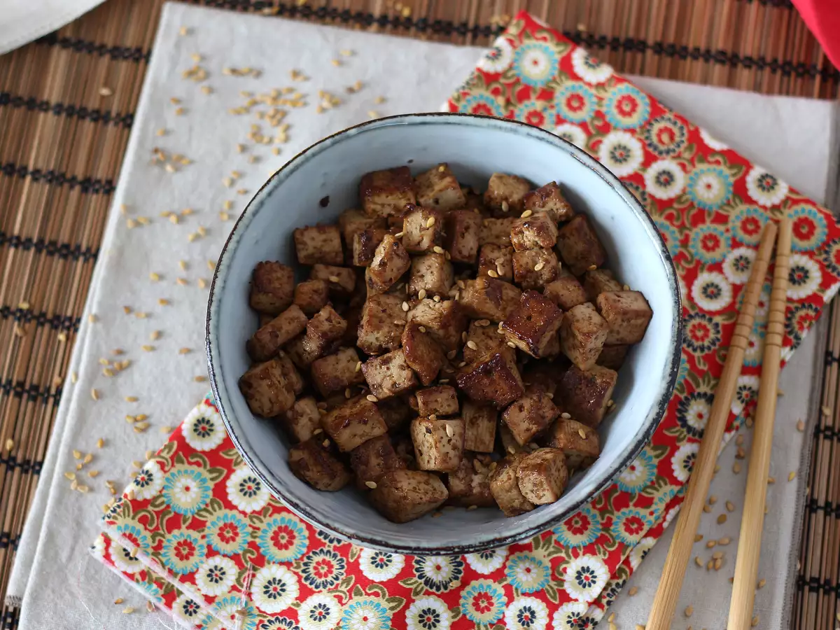 Asiatisch marinierter Tofu (ja, danach werden Sie Tofu lieben!) - foto 3