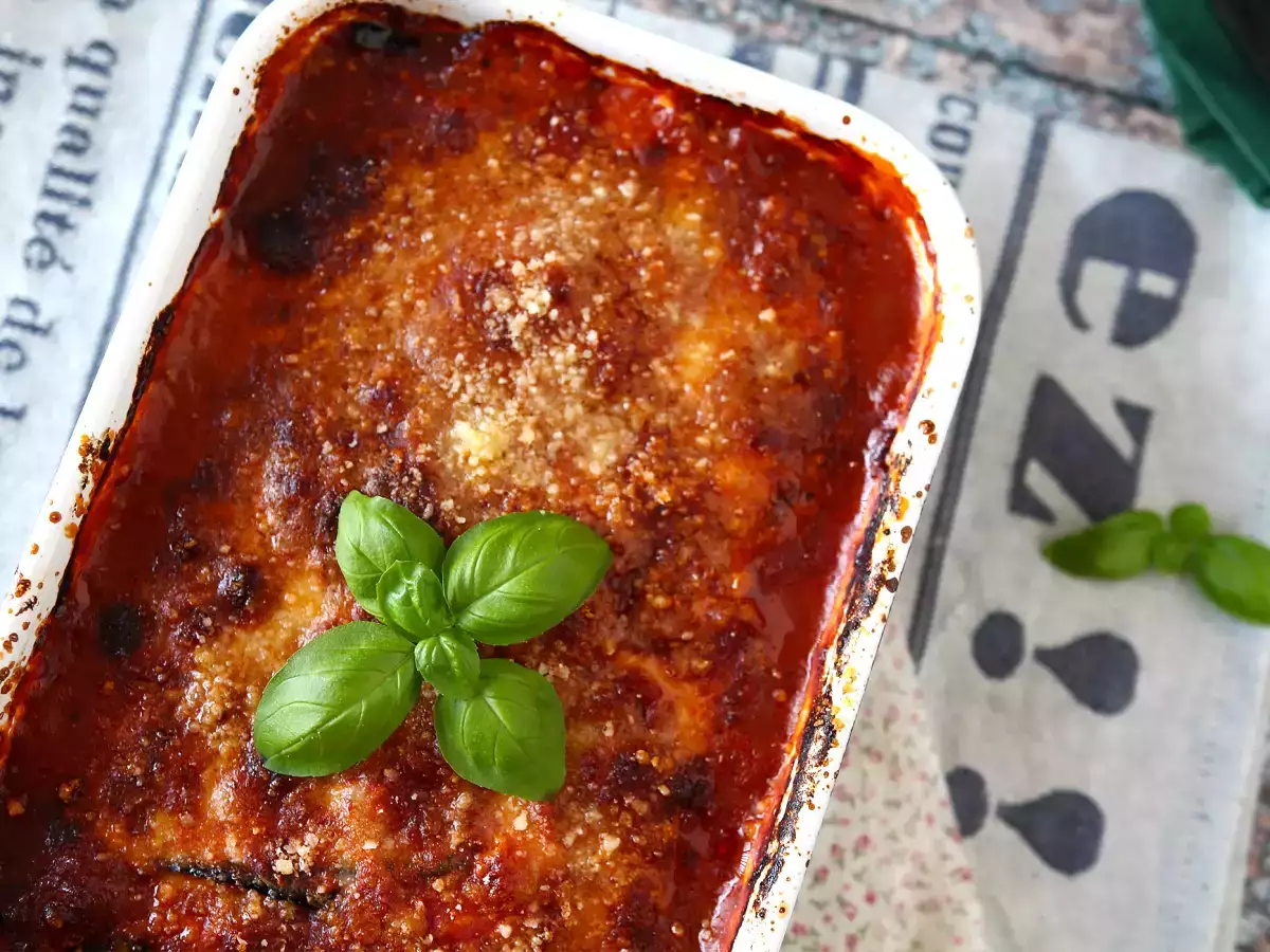 Auberginengratin mit Parmigiana - foto 4