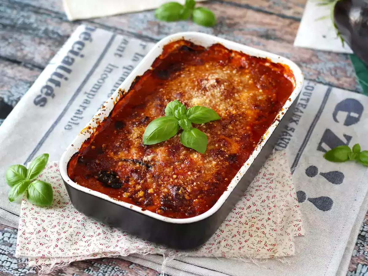 Auberginengratin mit Parmigiana - foto 5