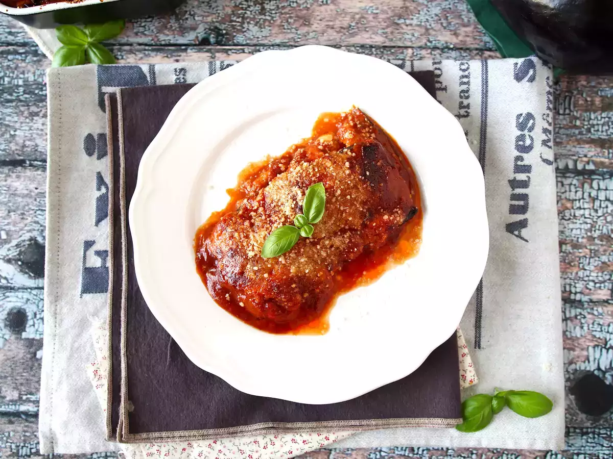 Auberginengratin mit Parmigiana - foto 6