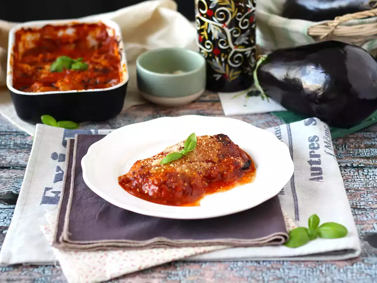 Auberginengratin mit Parmigiana - foto 7