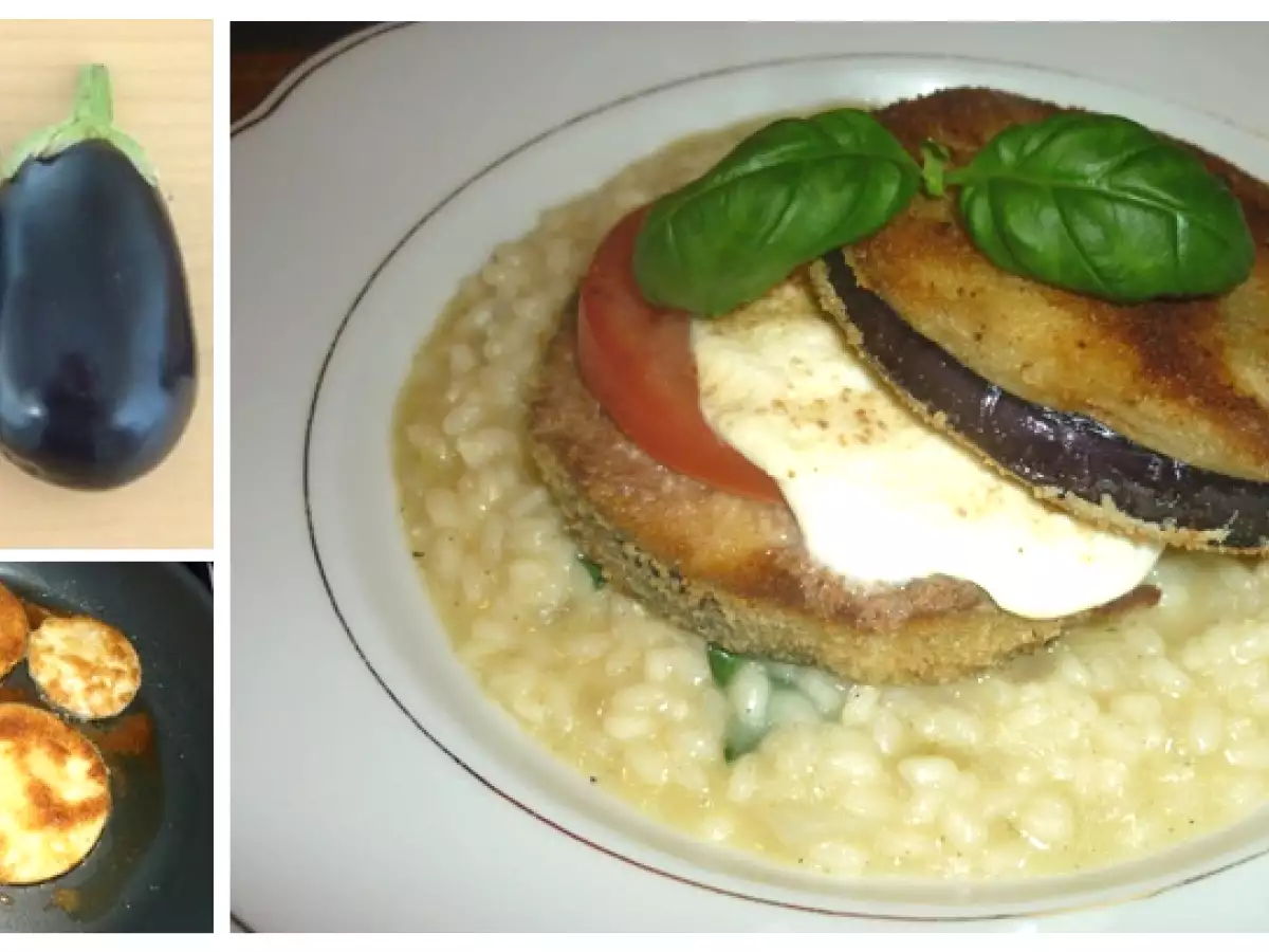 Aubergines Caprese