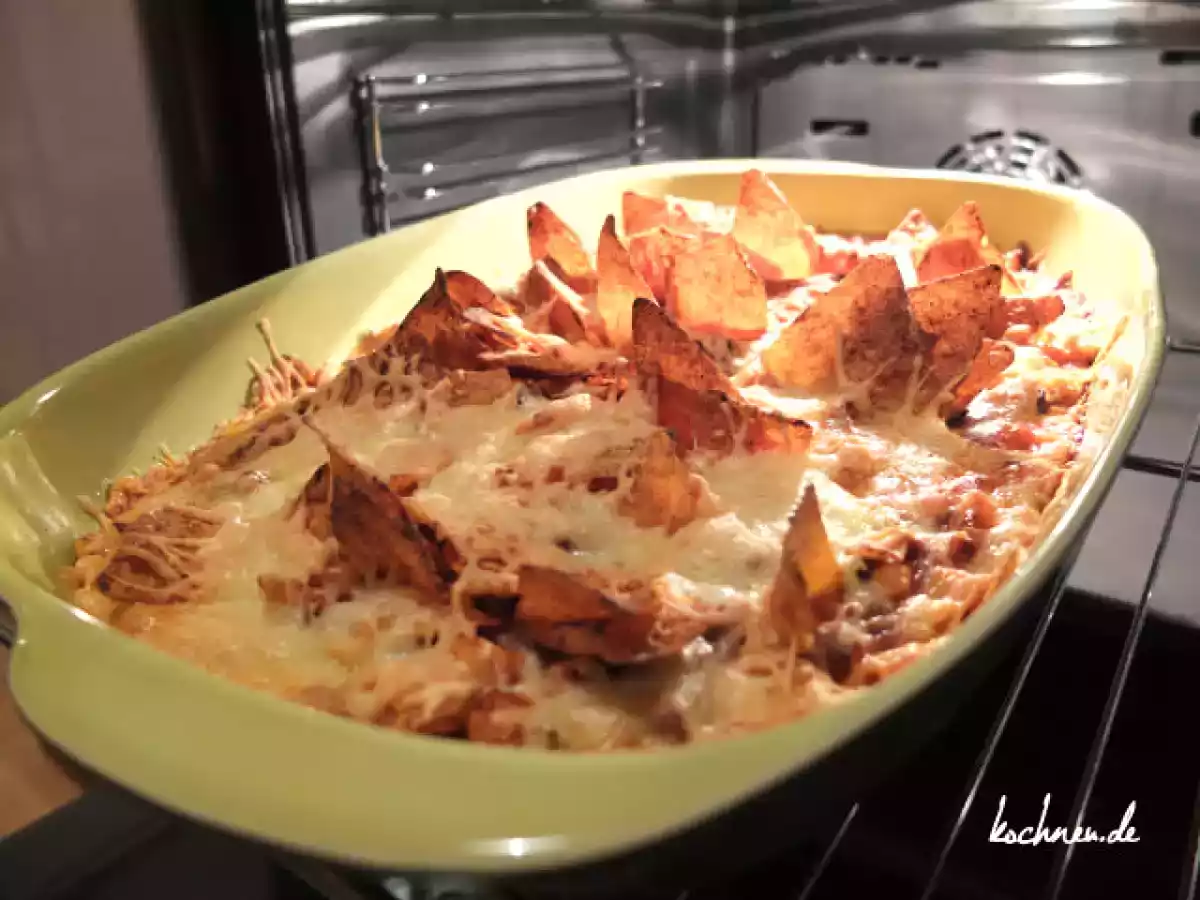 Auflauf mit Tortilla Chips