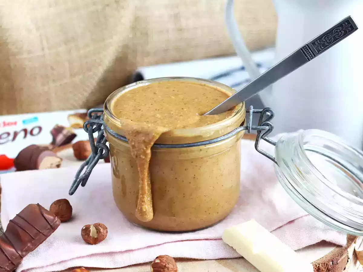 Aufstrich mit Kinder-Bueno-Geschmack – nur 2 Zutaten