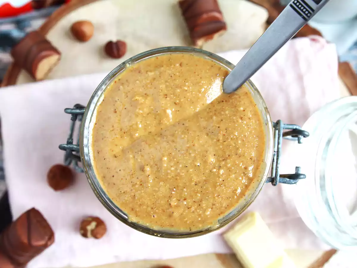 Aufstrich mit Kinder-Bueno-Geschmack – nur 2 Zutaten - foto 2