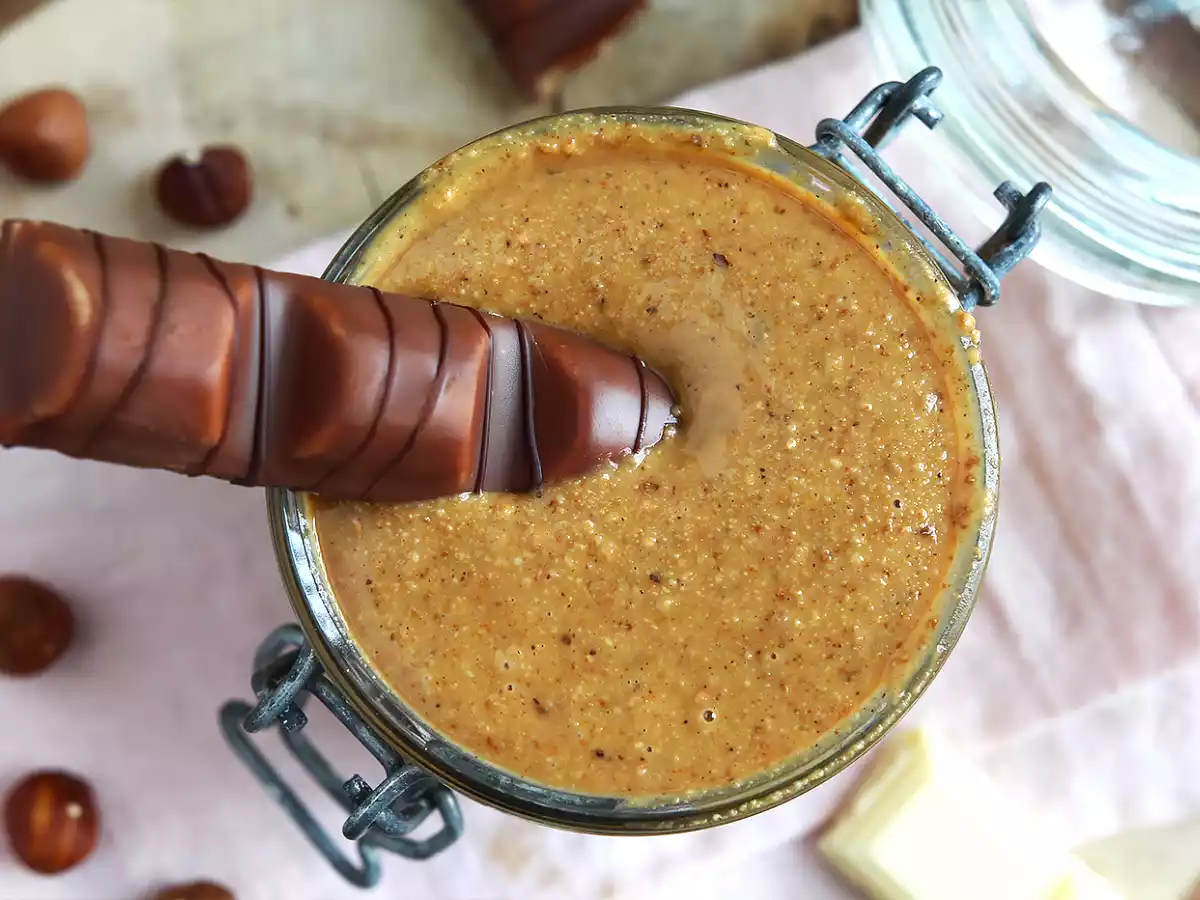 Aufstrich mit Kinder-Bueno-Geschmack – nur 2 Zutaten - foto 5