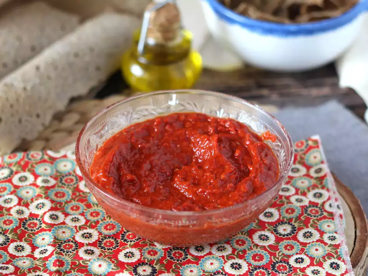 Aufstrich mit roten Paprikaschoten: eine Abwechslung für den Aperitif! - foto 2