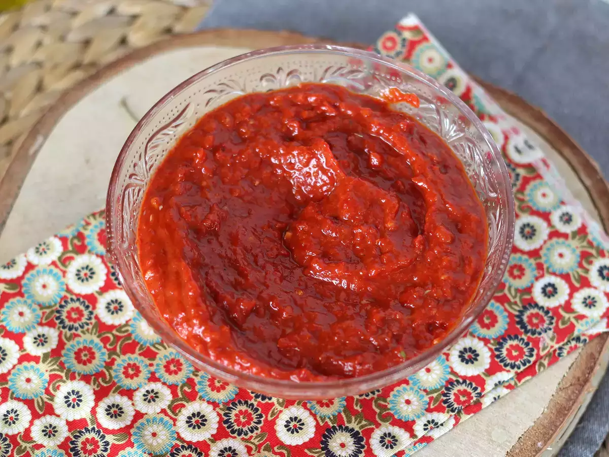 Aufstrich mit roten Paprikaschoten: eine Abwechslung für den Aperitif! - foto 3