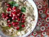 Baba ganoush, der köstliche libanesische Aufstrich mit Auberginen, foto 1