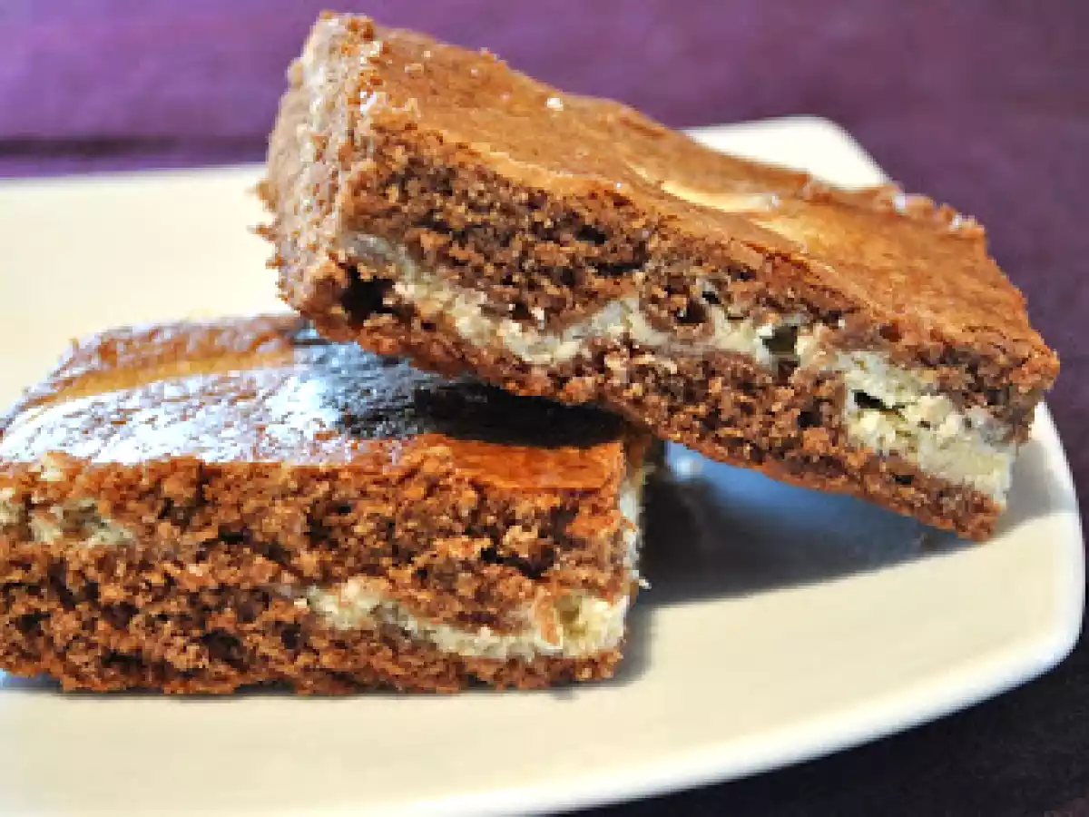 Baileys Cheesecake Brownies