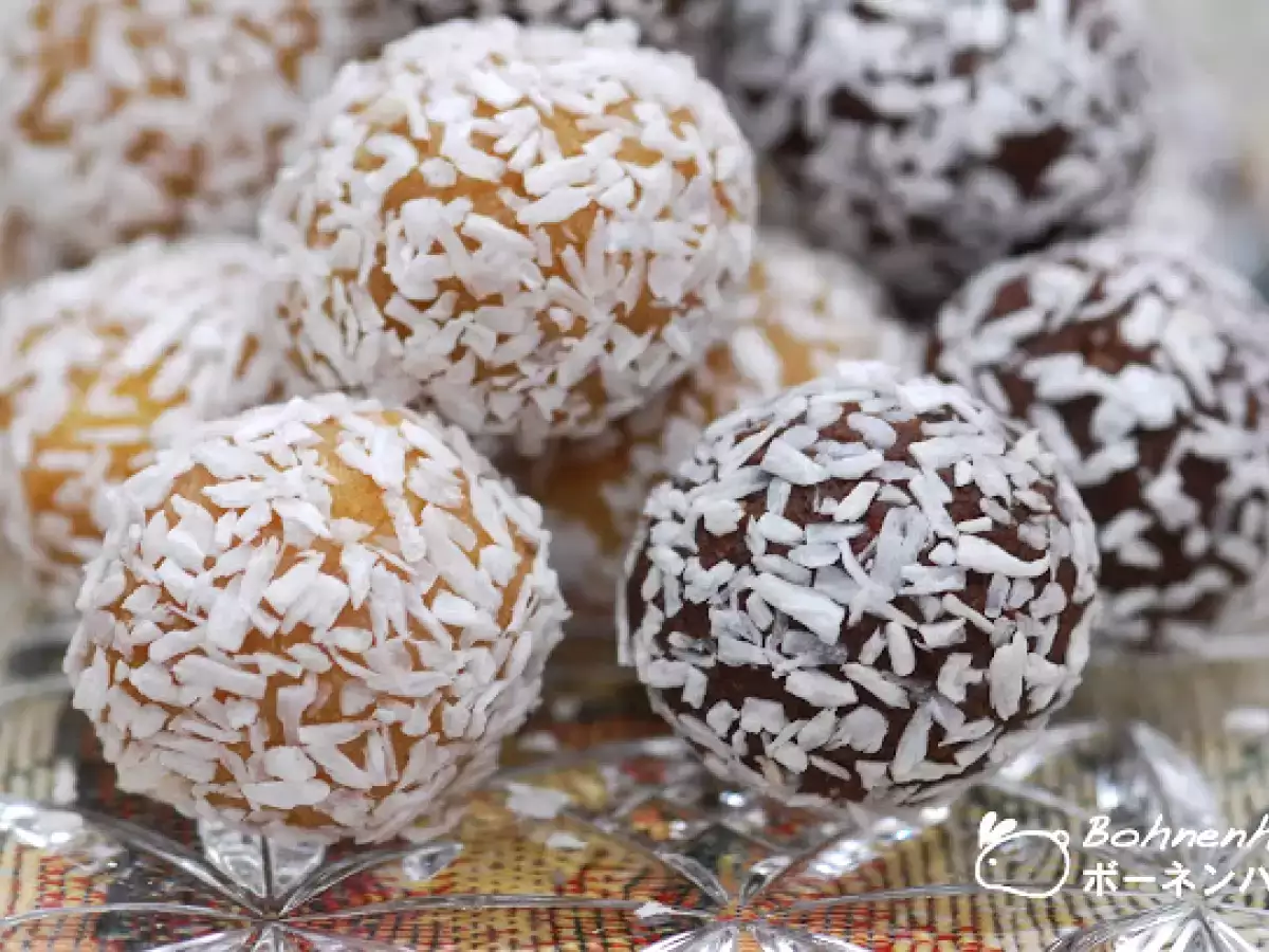 Baileys Coconut Balls / Beirīzu kokonattsu bōru