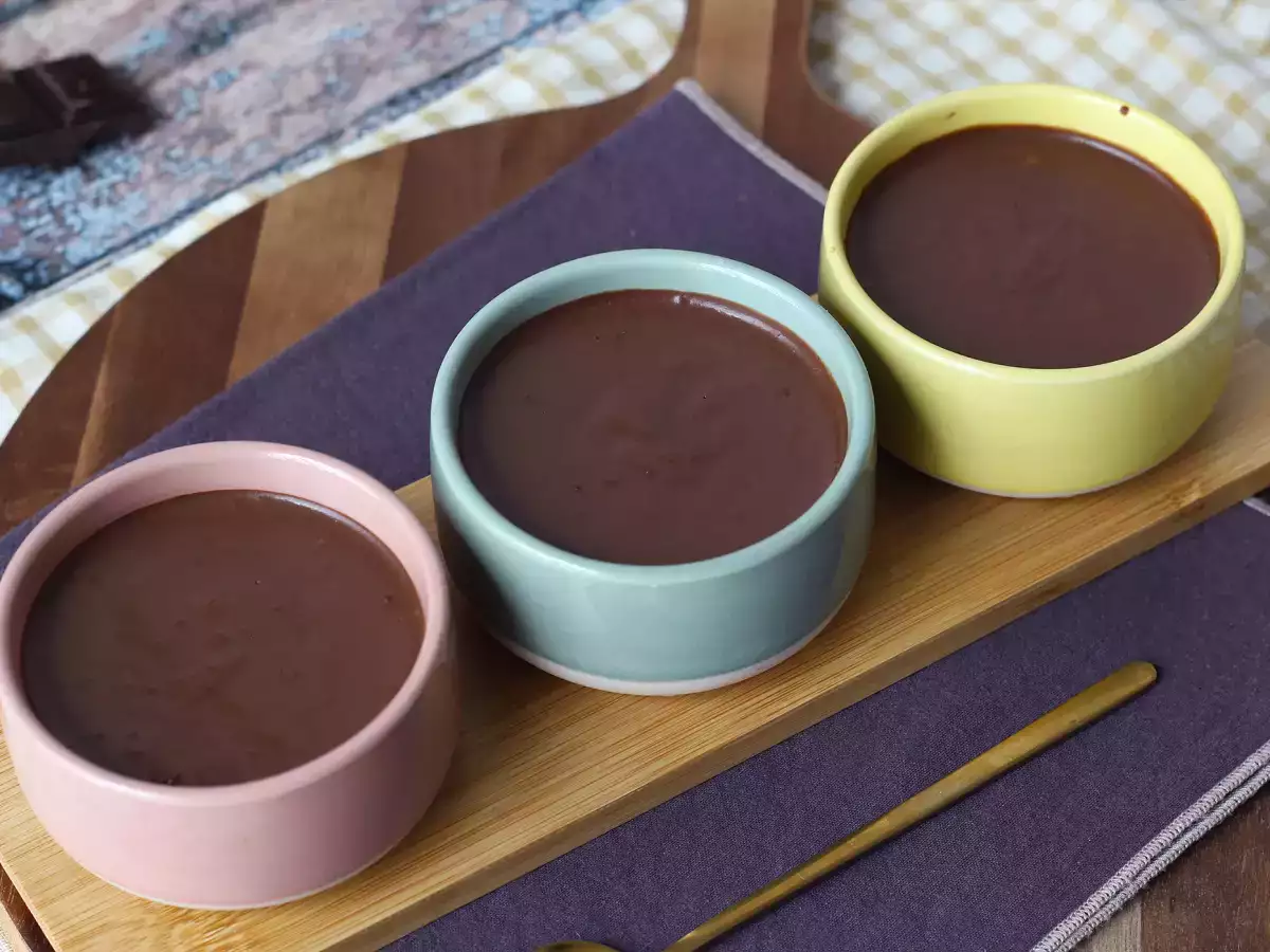 Bananen-Schokoladen-Dessertcreme mit nur 3 Zutaten! - foto 2