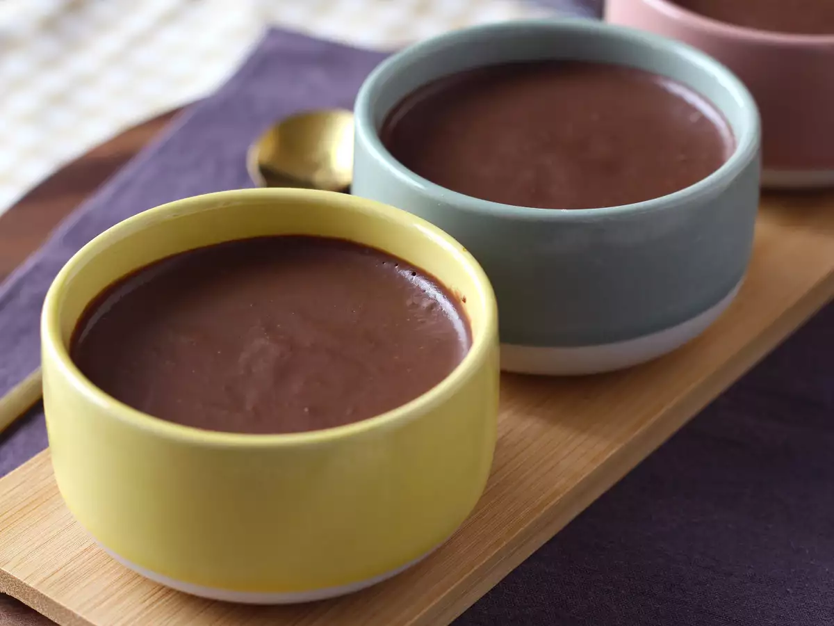Bananen-Schokoladen-Dessertcreme mit nur 3 Zutaten! - foto 4
