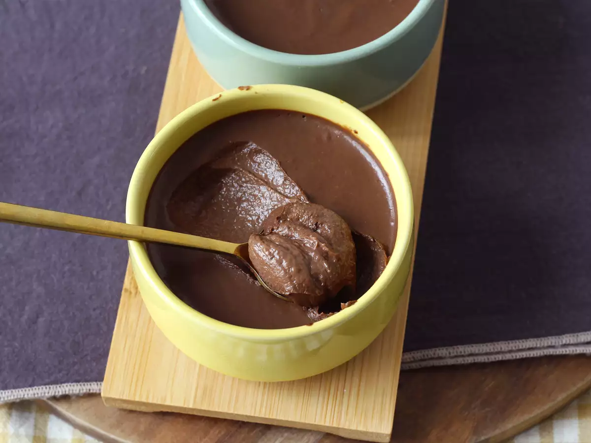 Bananen-Schokoladen-Dessertcreme mit nur 3 Zutaten! - foto 5