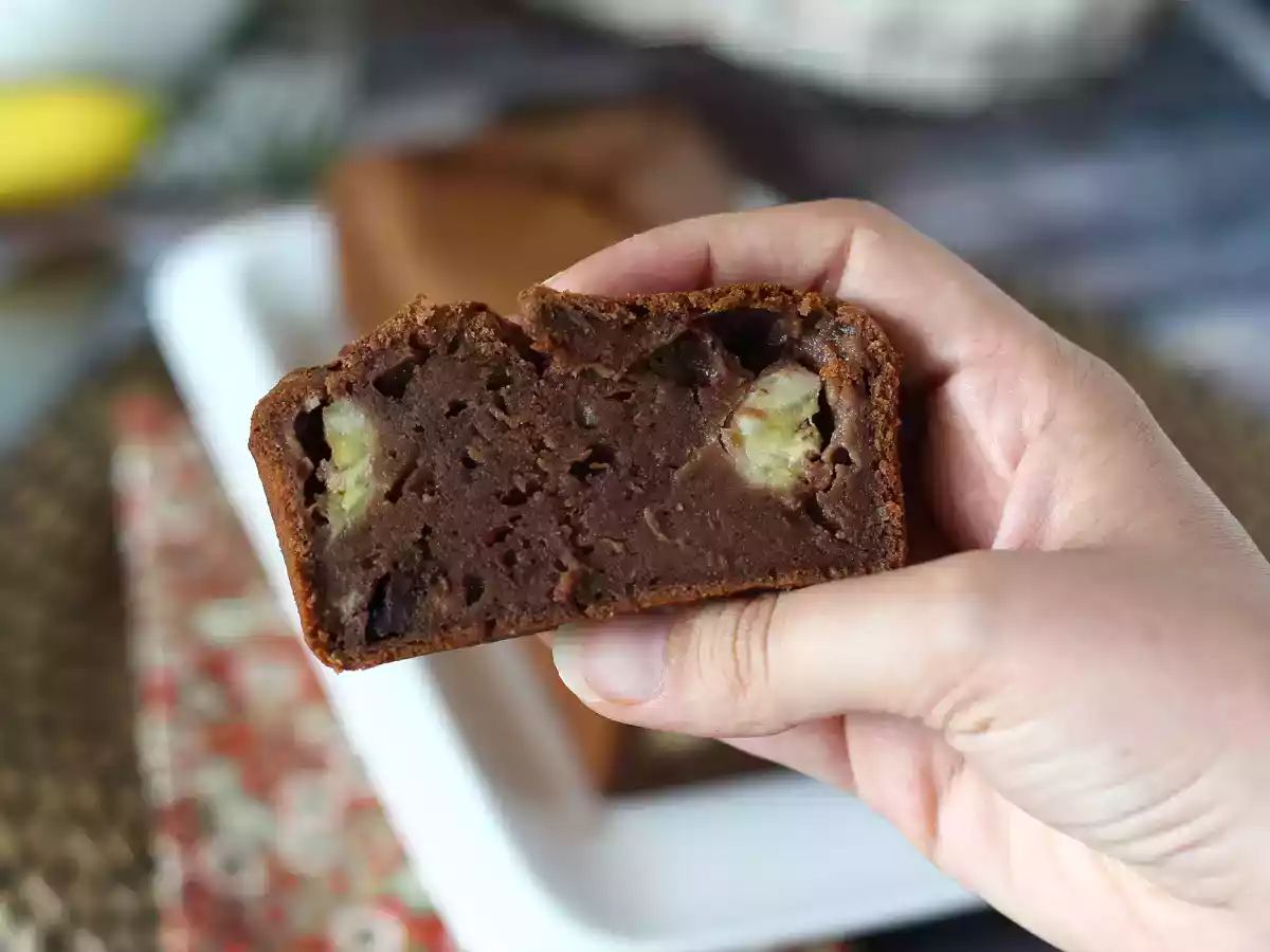 Bananen-Schokoladen-Kuchen! Extra lecker! - foto 3