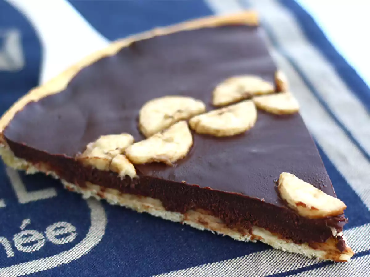 Bananen- und Schokoladentorte (Schritt für Schritt) - foto 3