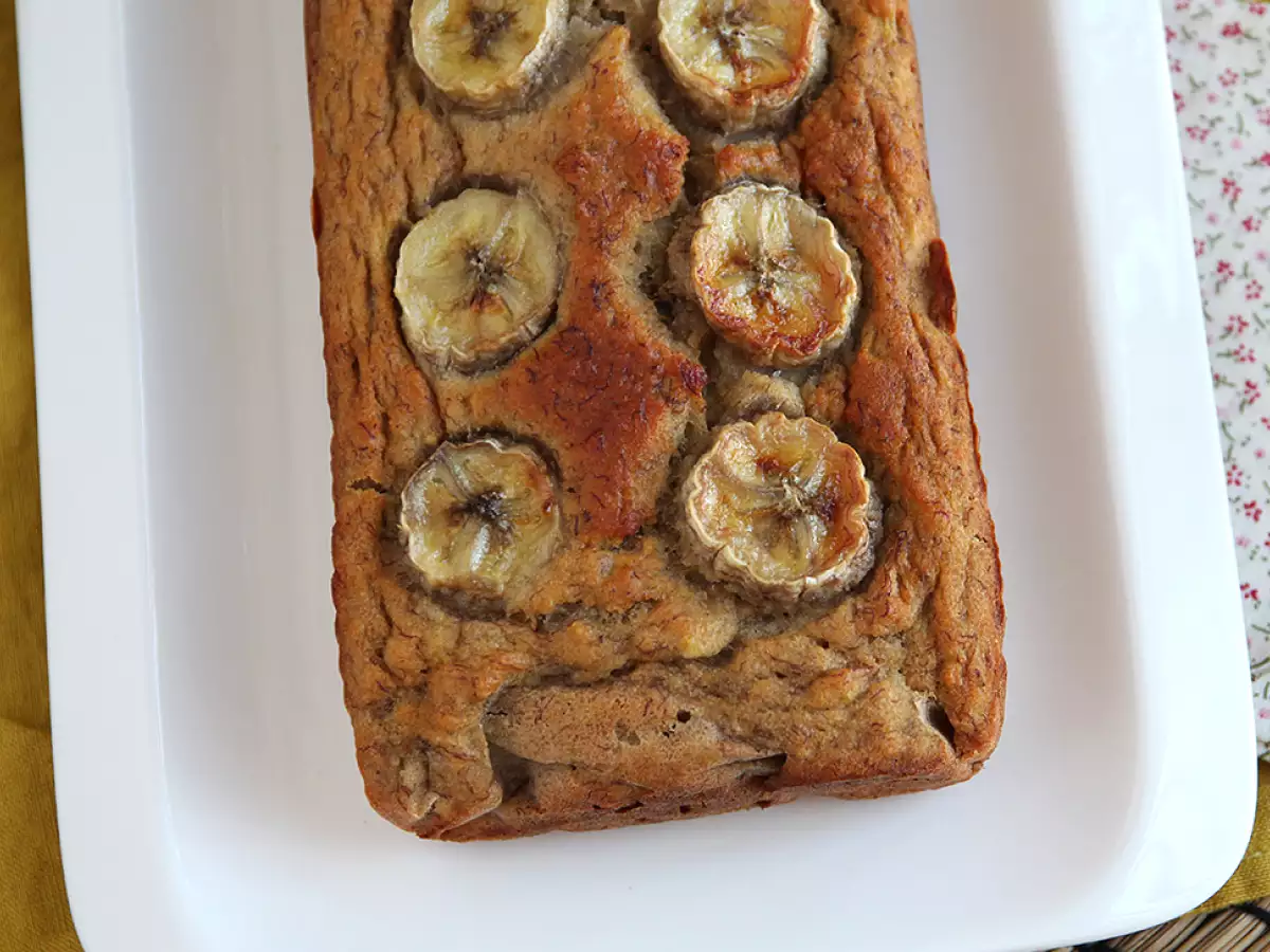 Bananenbrot ohne Zuckerzusatz : saftig mit reifen Bananen - foto 3