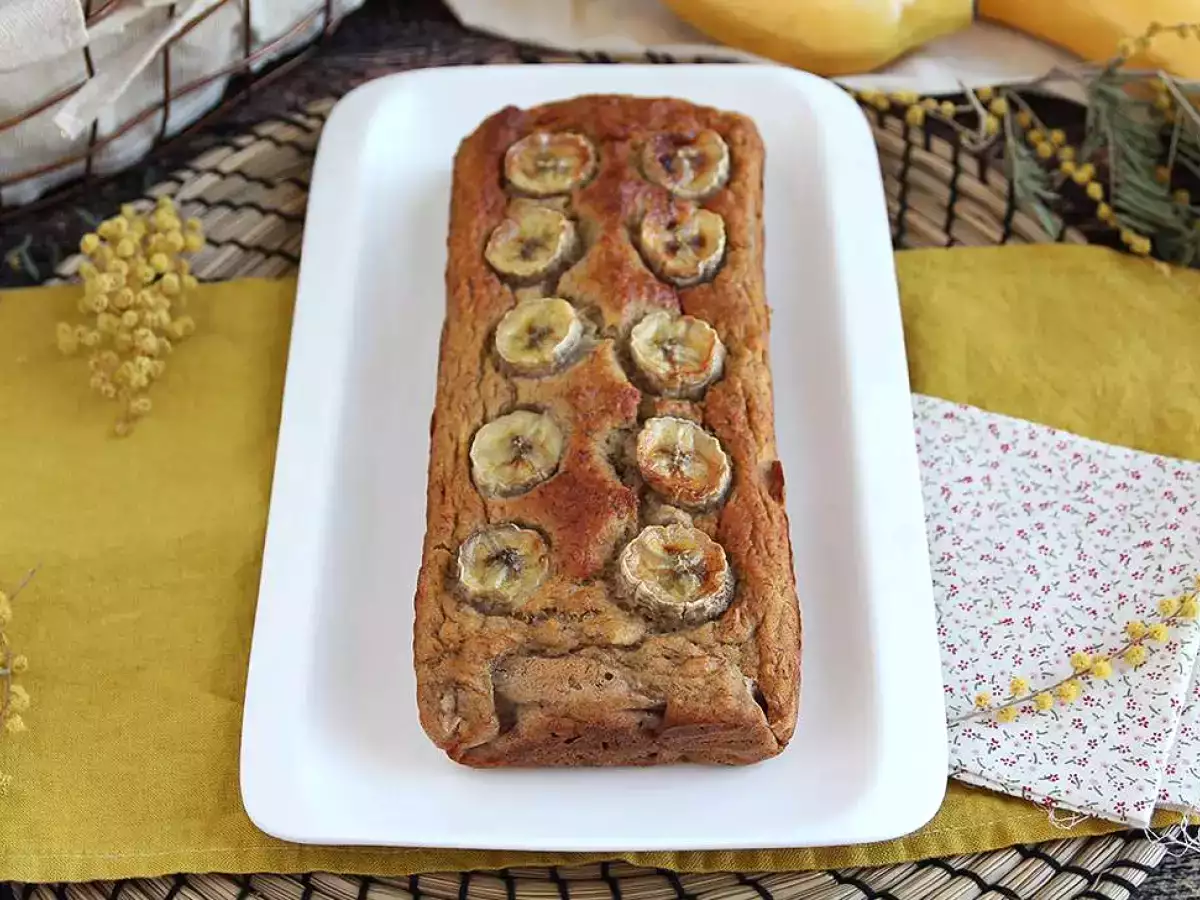 Bananenbrot ohne Zuckerzusatz : saftig mit reifen Bananen - foto 4
