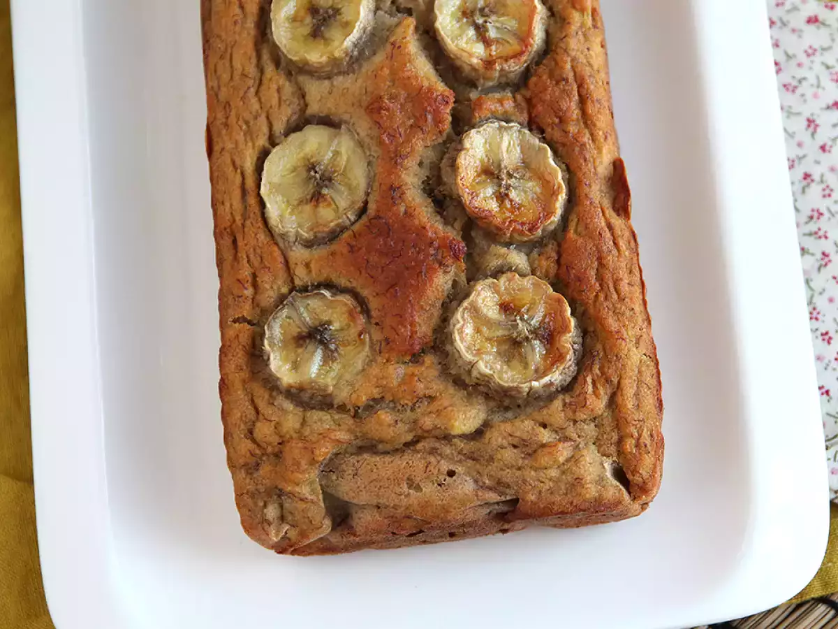 Bananenkuchen ohne Zucker – Bananenbrot - foto 3