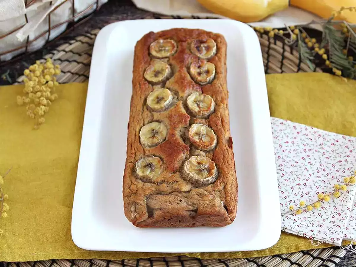 Bananenkuchen ohne Zucker – Bananenbrot - foto 4