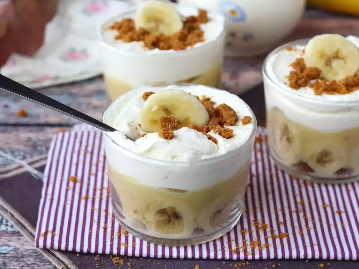 Banoffee-Dessert im Glas – für alle, die Banane und Karamell lieben - foto 5