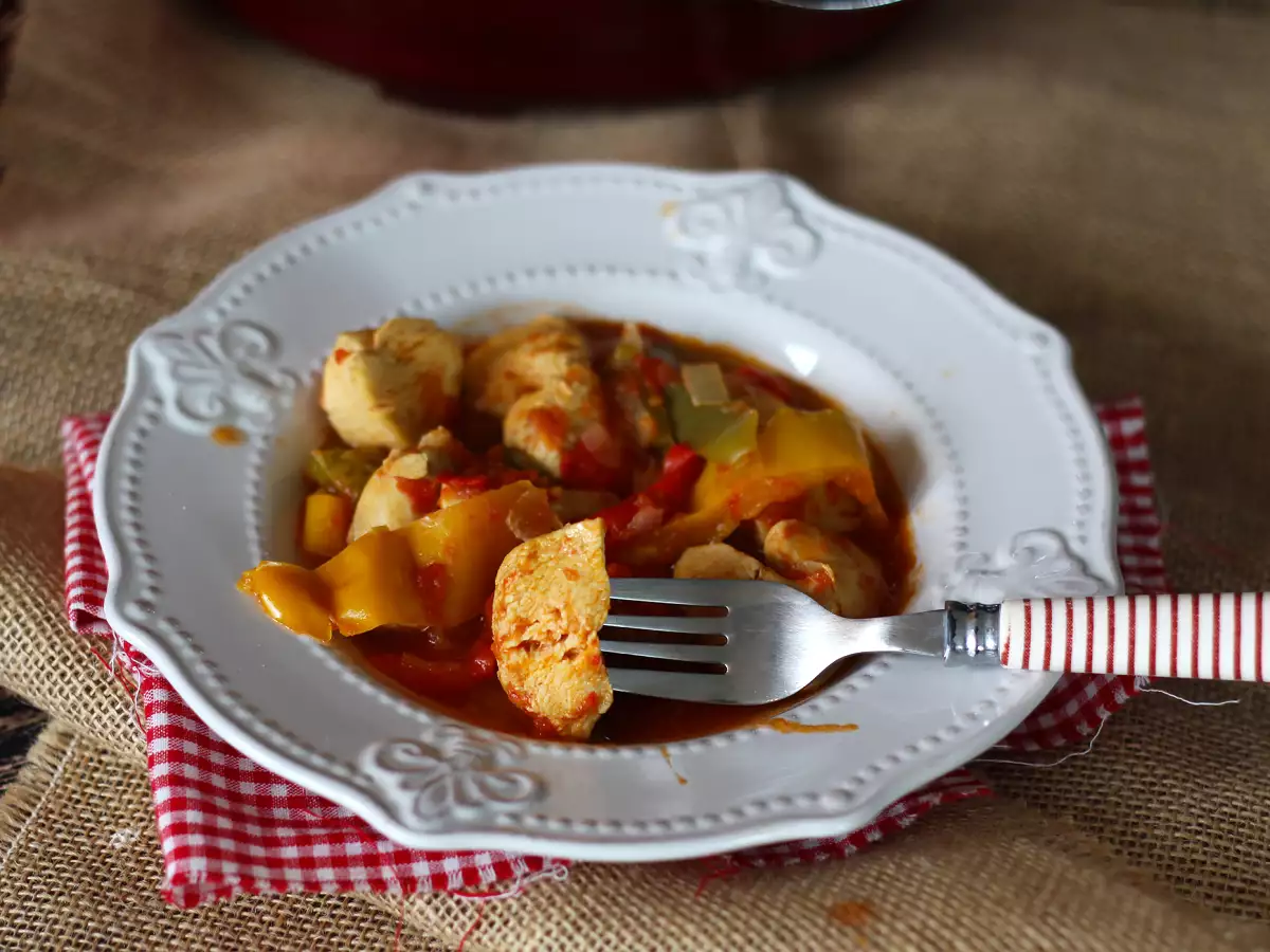 Baskisches Express-Hähnchen mit dem Cookeo - foto 2