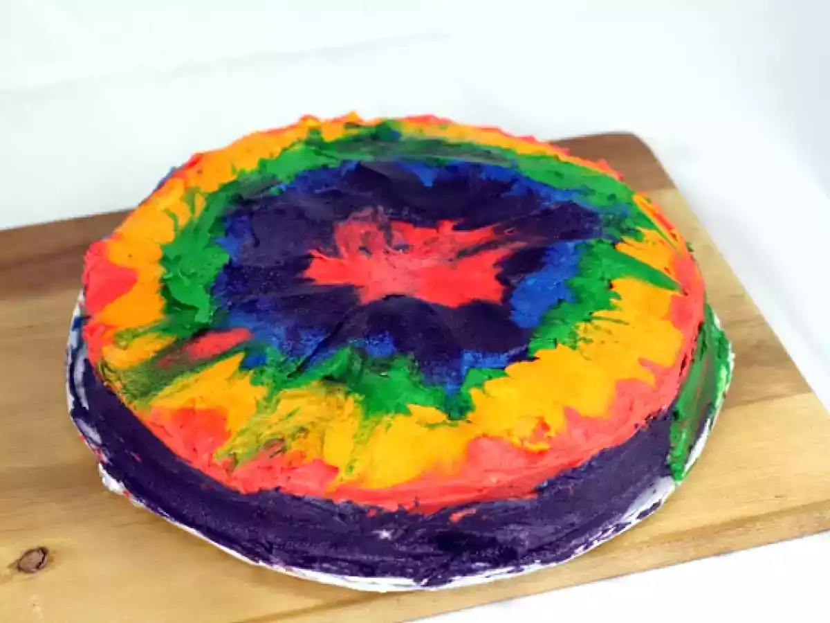 Batik-Hippie-Torte