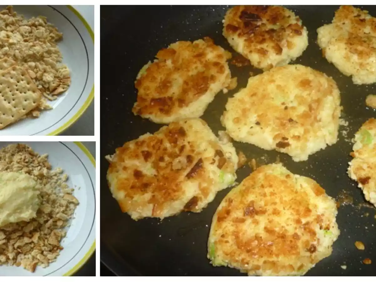 Beilage: Knusprige Kartoffel-Petersilienwurzel-Taler