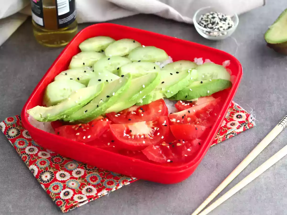 Bento Vegan (Rezept für Reis mit Essig)