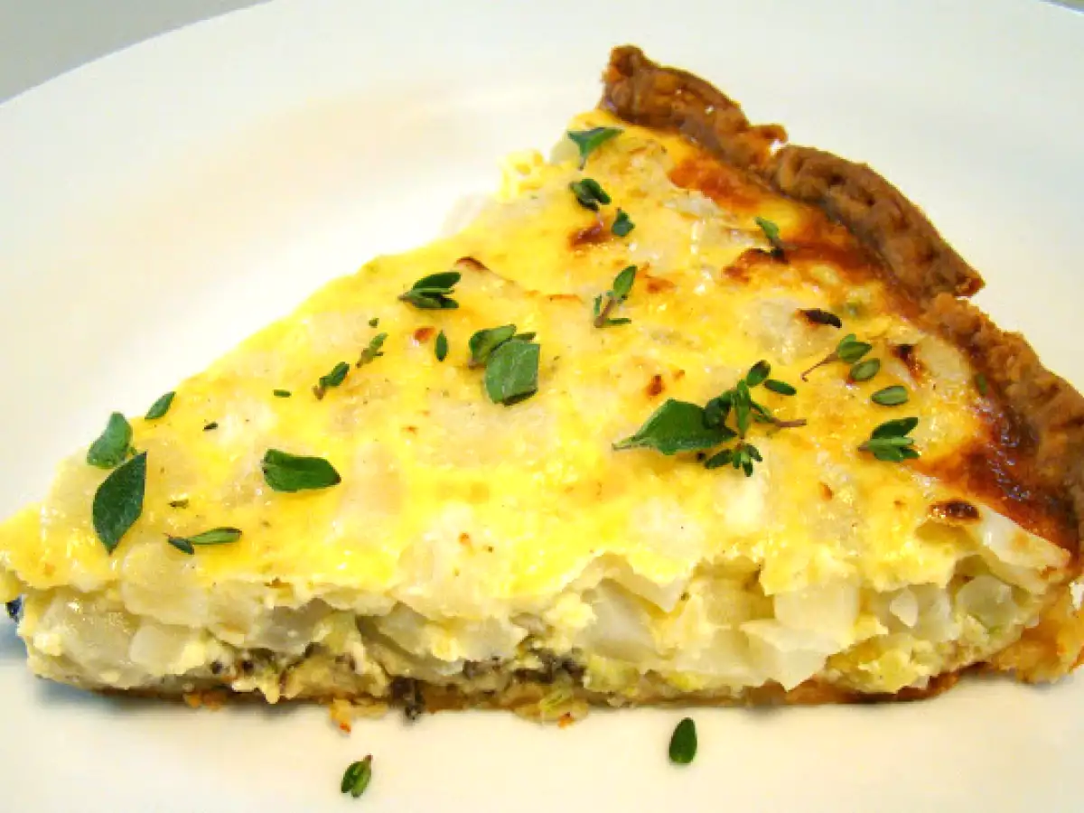 Bescheidenheit und innere Werte - Rübchentarte mit Morcheln