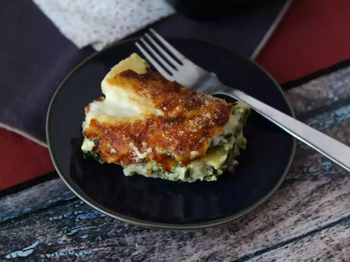 Besonders cremige Ricotta-Spinat-Lasagne - foto 4