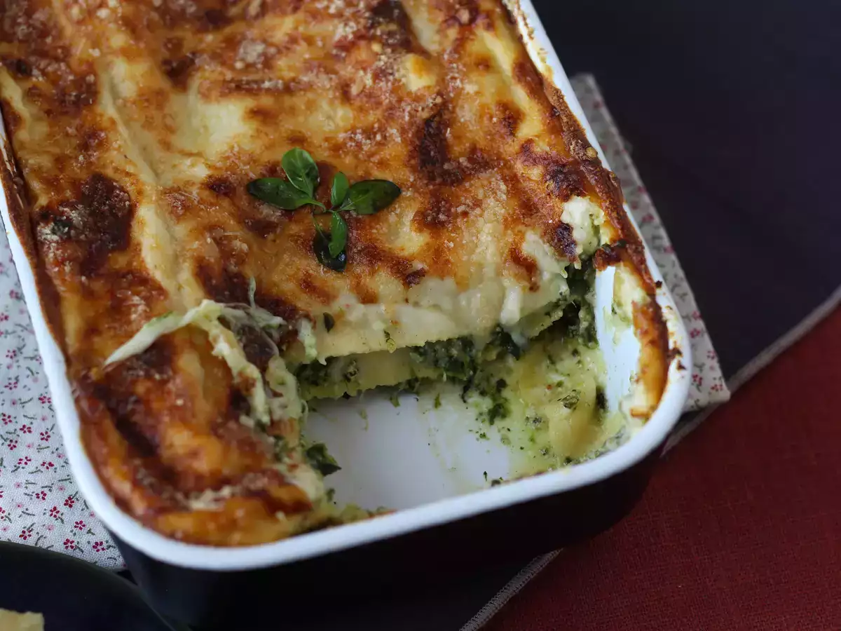 Besonders cremige Ricotta-Spinat-Lasagne - foto 6