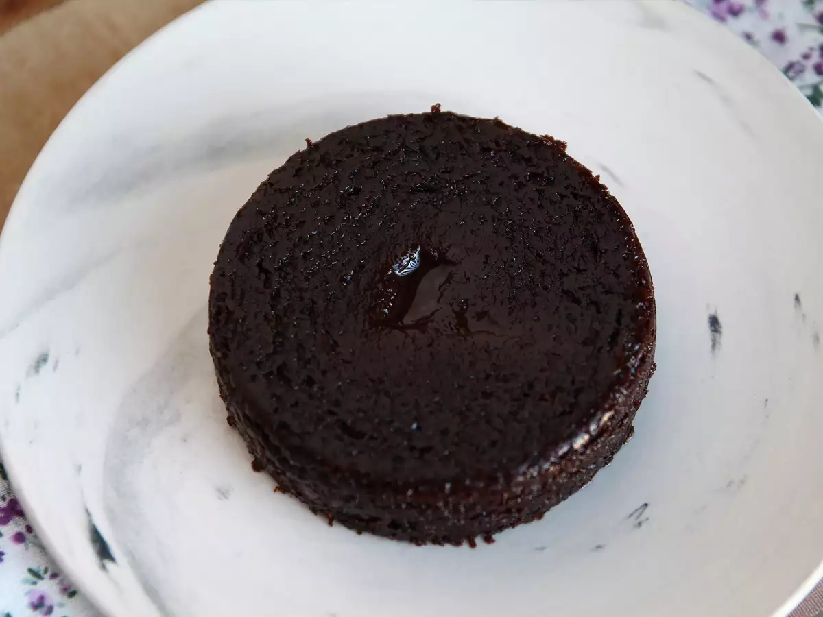 Besonders köstlicher Schokoladenfondant ohne Zuckerzusatz! - foto 3