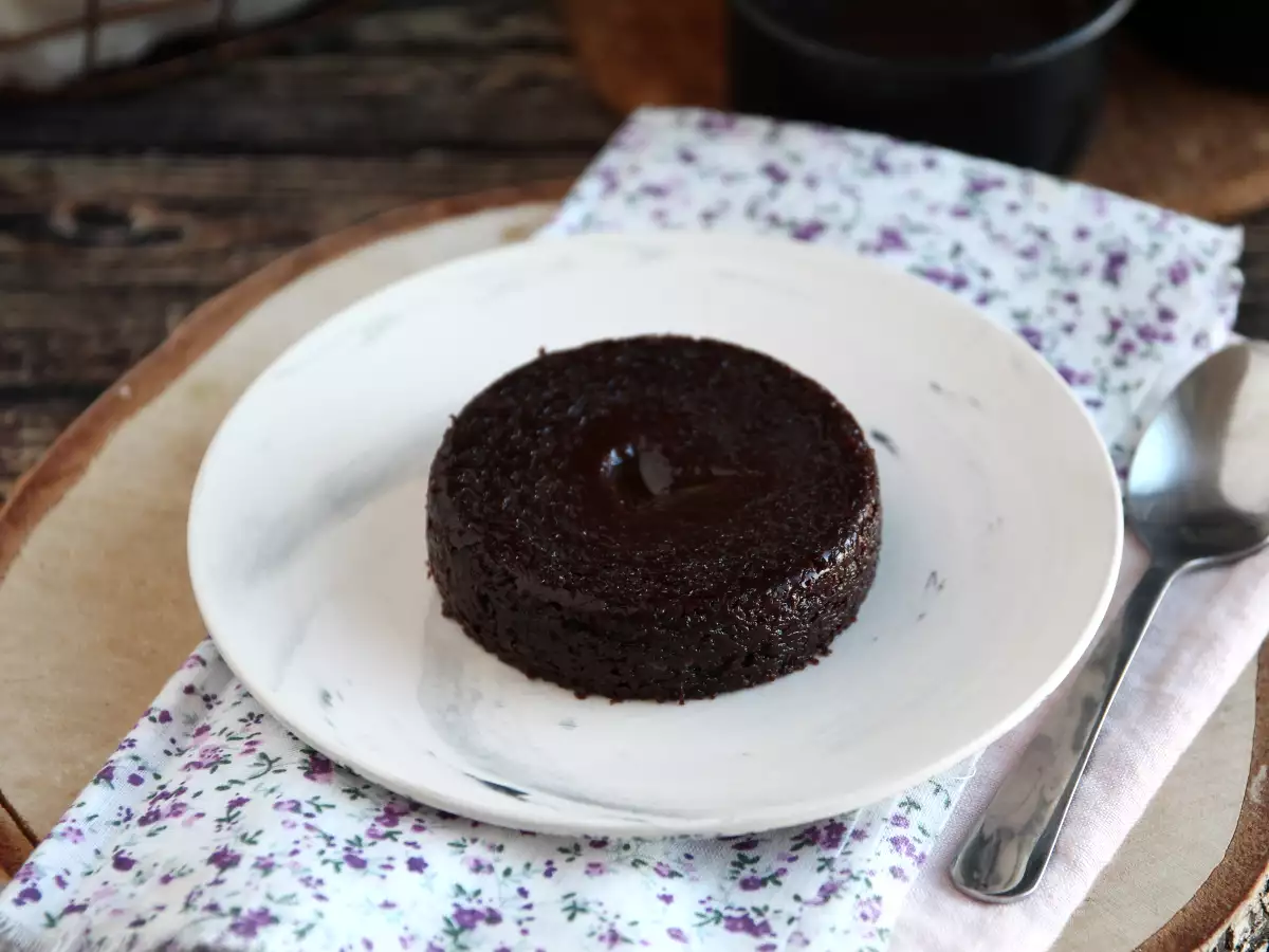 Besonders köstlicher Schokoladenfondant ohne Zuckerzusatz! - foto 4