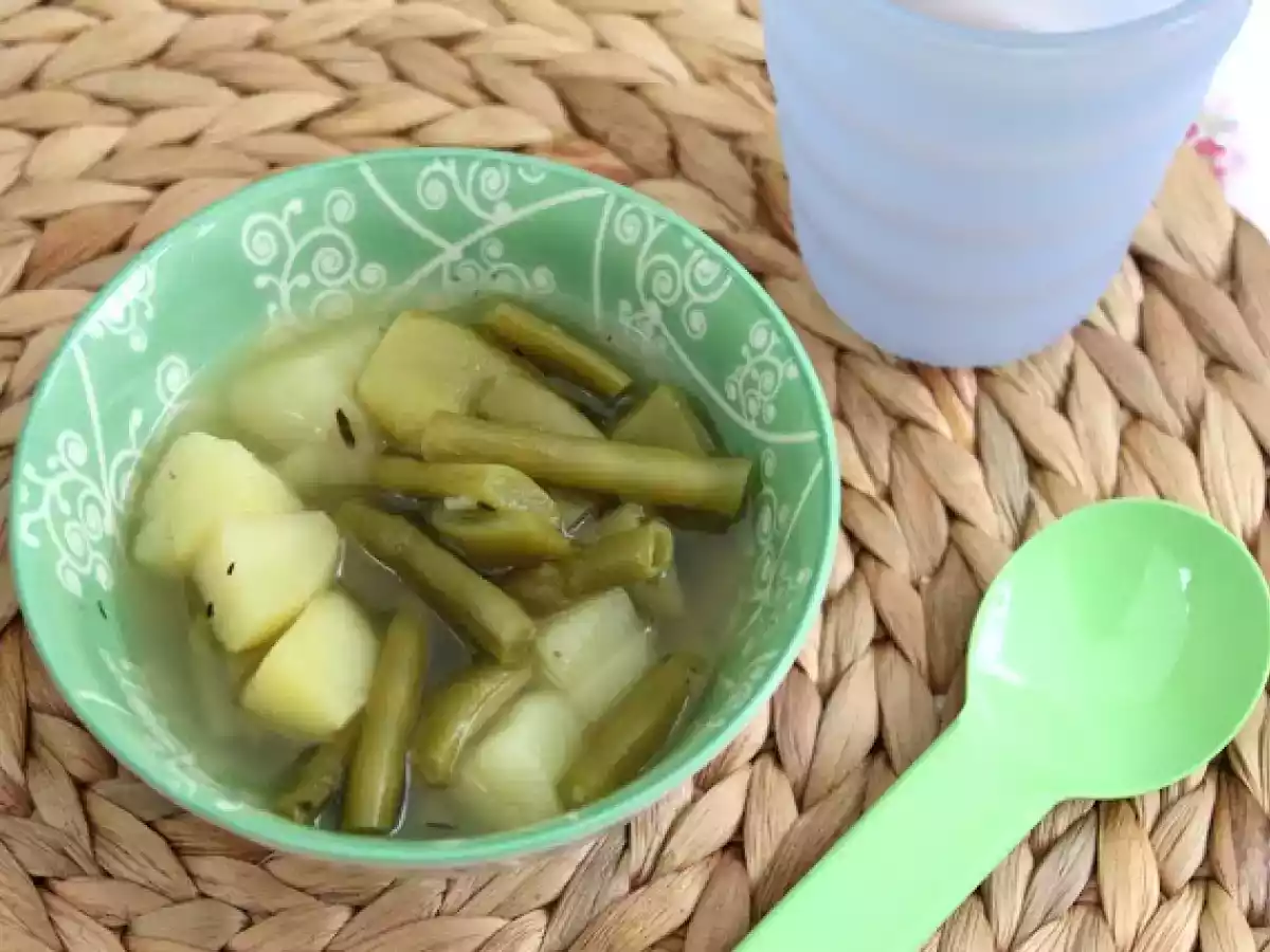 Bibbelchesbohnesupp eine saarländische Bohnensuppe
