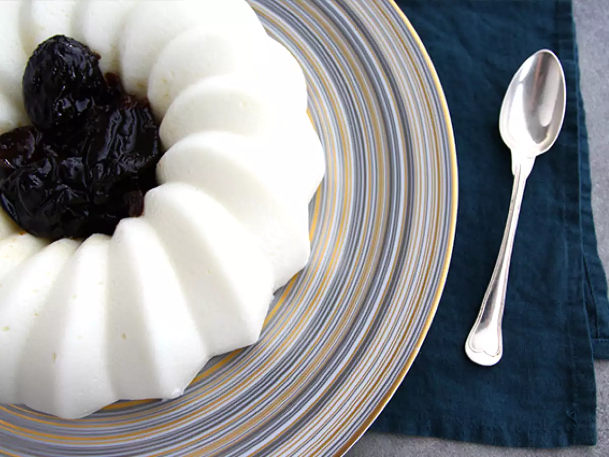 Blanc manger coco und Pflaumencoulis - foto 6