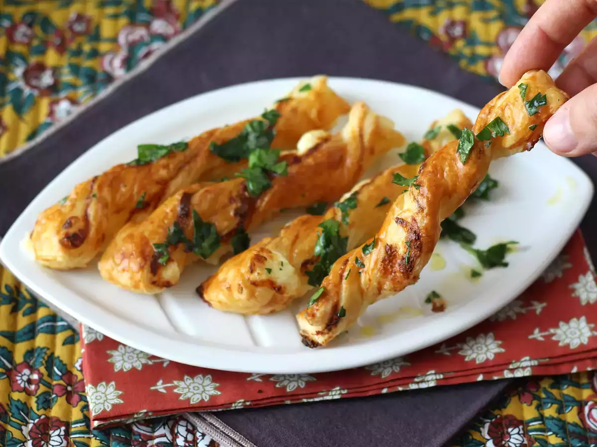 Blätterteig-Käse-Torten mit Airfryer - foto 3