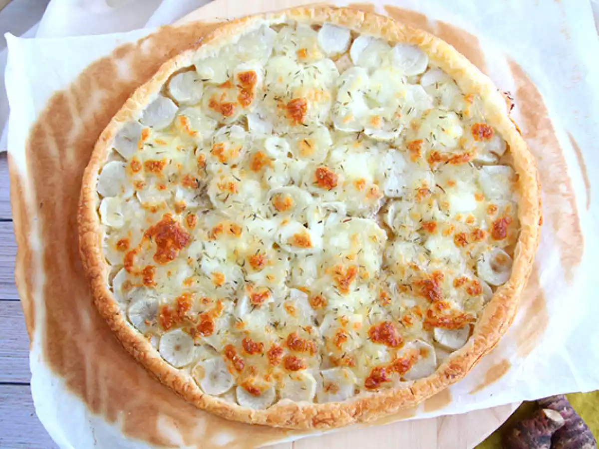 Blätterteig-Tarte mit Topinambur - foto 2