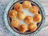 Blätterteigkrapfen mit Vanillecreme, foto 2