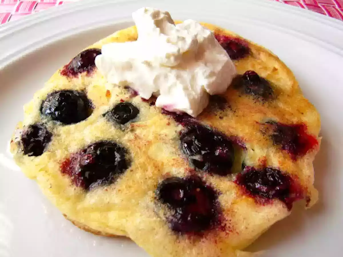 Blaubeer-Pfannkuchen