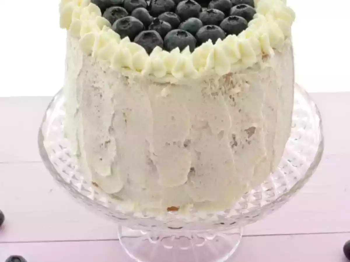 Blaubeer-Wickeltorte