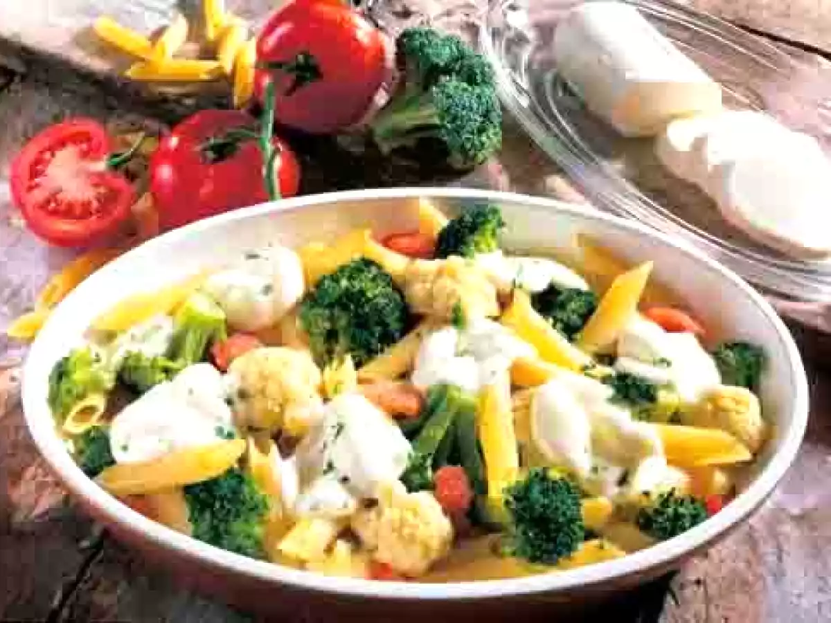 Blumenkohl-Brokkoli-Gratin Siena